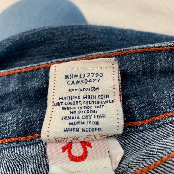 True Religion ๐ฏ Cotton Section Joey Super Jeans Size 26 - Picture 12 of 17